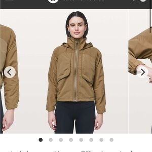 Lululemon always effortless rain jacket